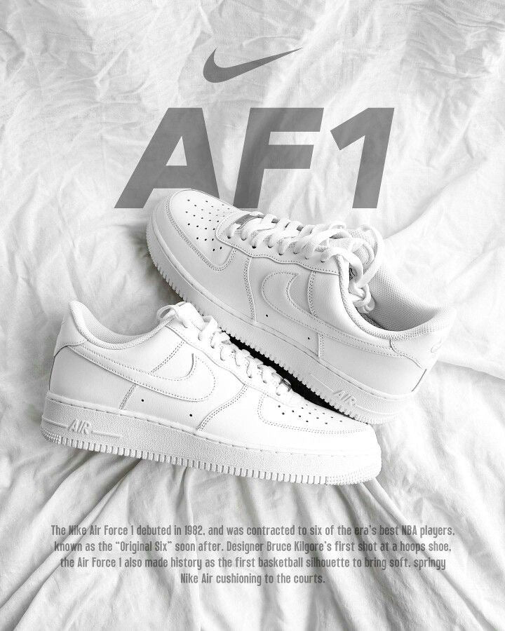 Nike Air Force 1 White White Original